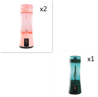 Portable Electric Fruit Juicer Wireless USB Rechargeable 