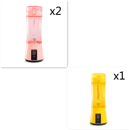 Portable Electric Fruit Juicer Wireless USB Rechargeable 