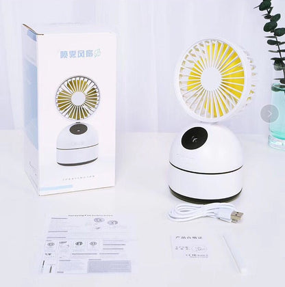 Fan humidifier for household used
