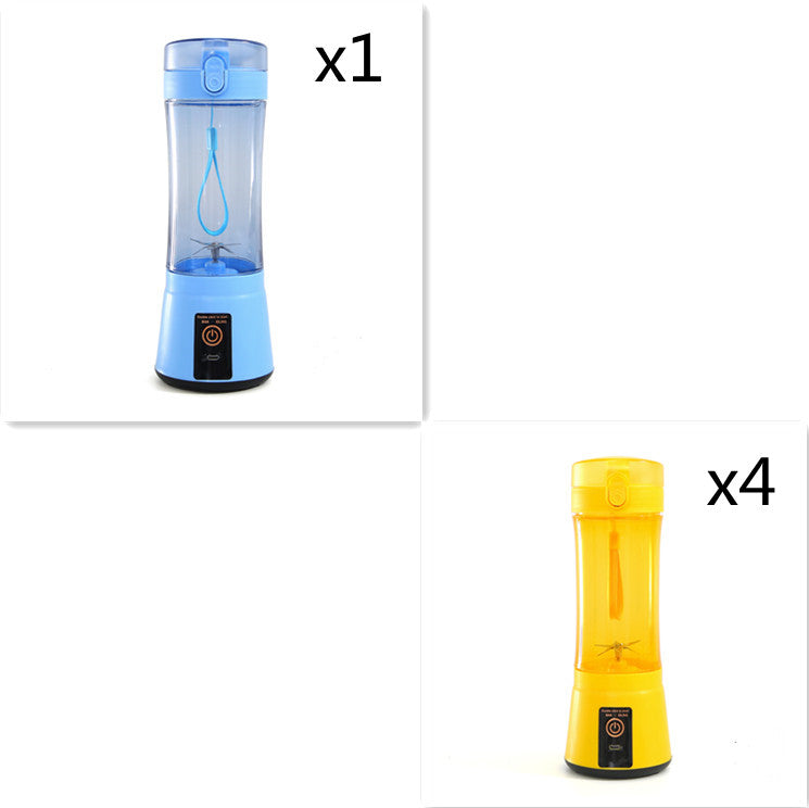 Portable Electric Fruit Juicer Wireless USB Rechargeable 