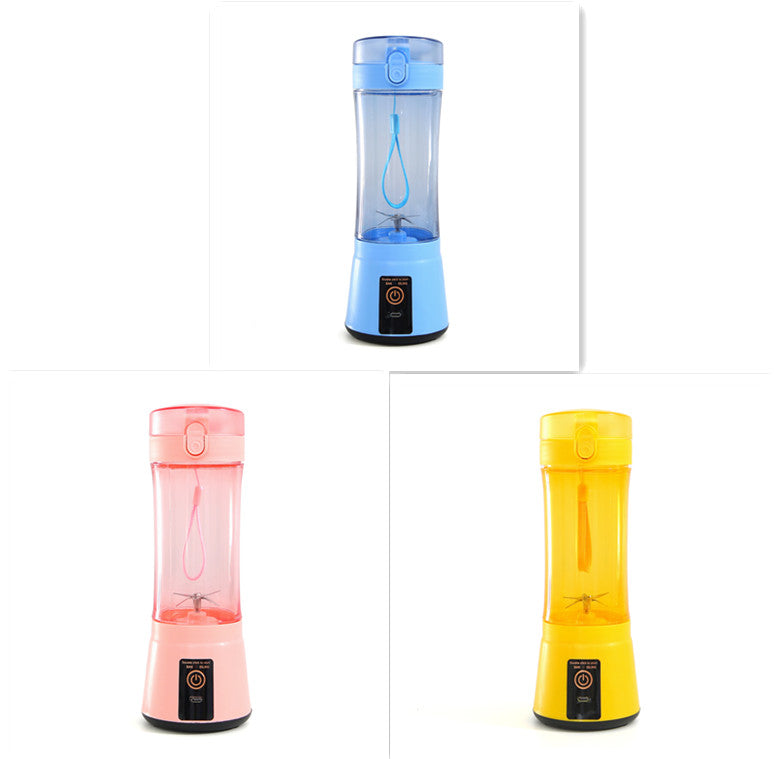 Portable Electric Fruit Juicer Wireless USB Rechargeable 