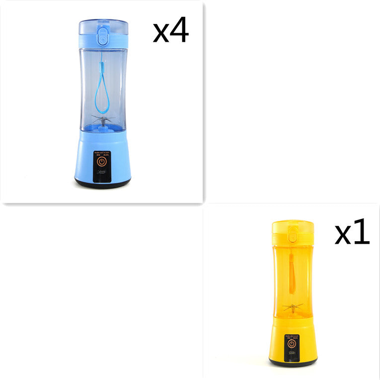 Portable Electric Fruit Juicer Wireless USB Rechargeable 
