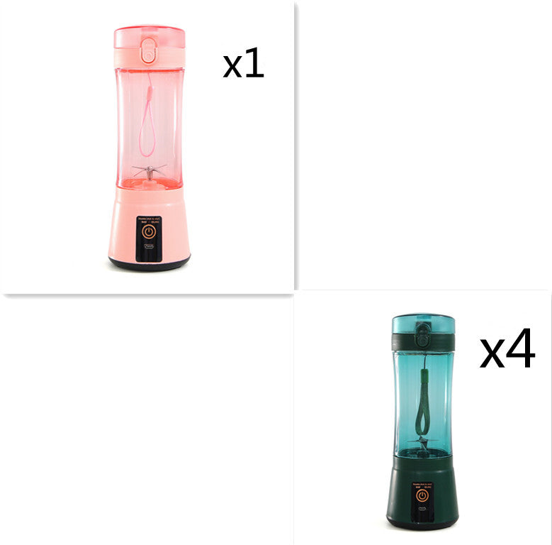 Portable Electric Fruit Juicer Wireless USB Rechargeable 