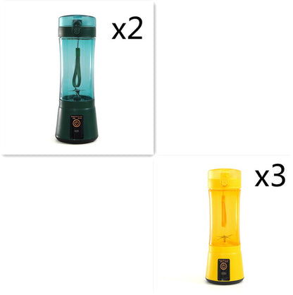 Portable Electric Fruit Juicer Wireless USB Rechargeable 
