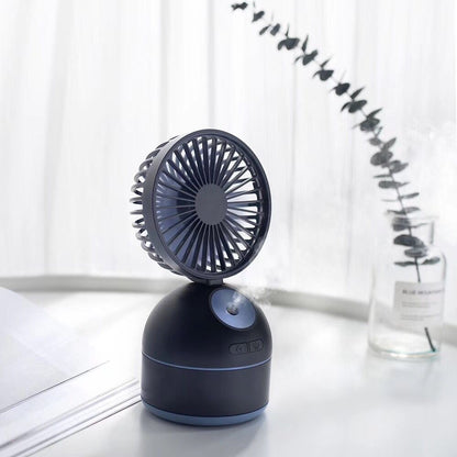 Fan humidifier for household used