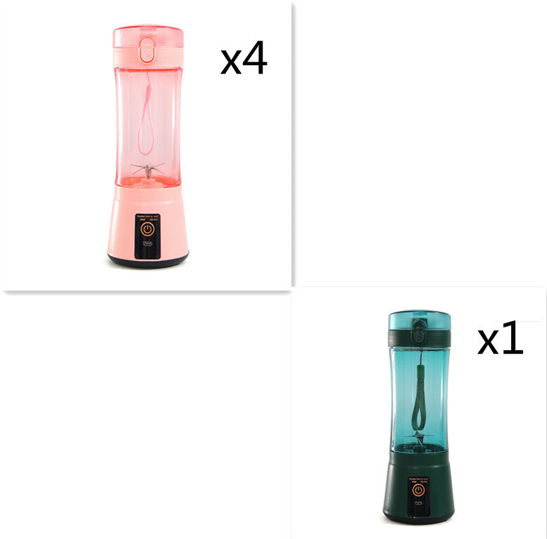 Portable Electric Fruit Juicer Wireless USB Rechargeable 