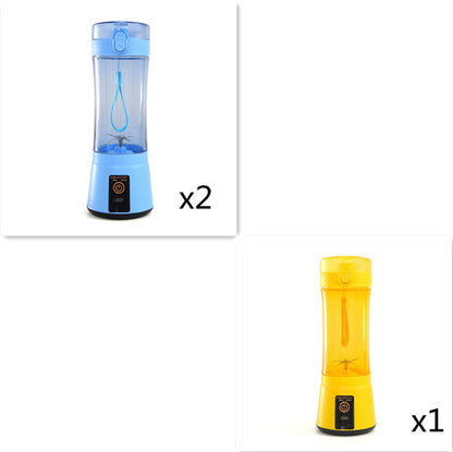 Portable Electric Fruit Juicer Wireless USB Rechargeable 
