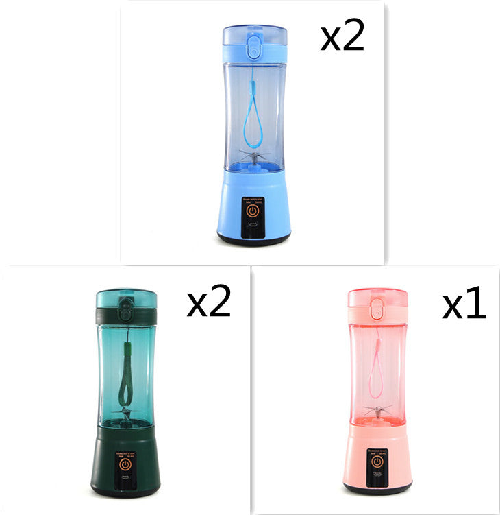 Portable Electric Fruit Juicer Wireless USB Rechargeable 