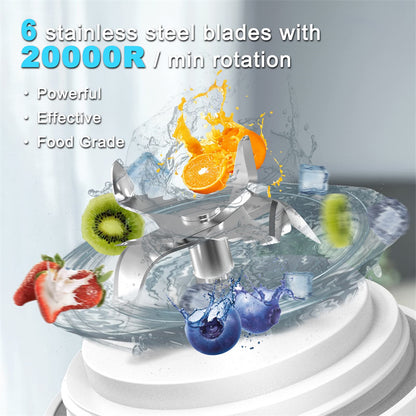 Portable Blender Juicer Personal Size Blender 