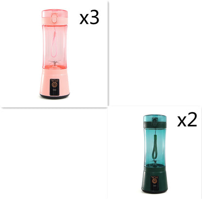 Portable Electric Fruit Juicer Wireless USB Rechargeable 