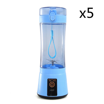 Portable Electric Fruit Juicer Wireless USB Rechargeable 