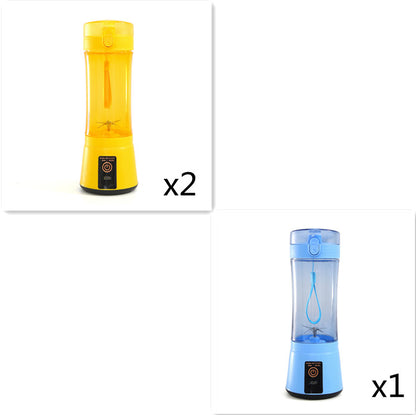 Portable Electric Fruit Juicer Wireless USB Rechargeable 